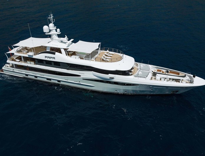 PAPA yacht — 55m Amels motor yacht