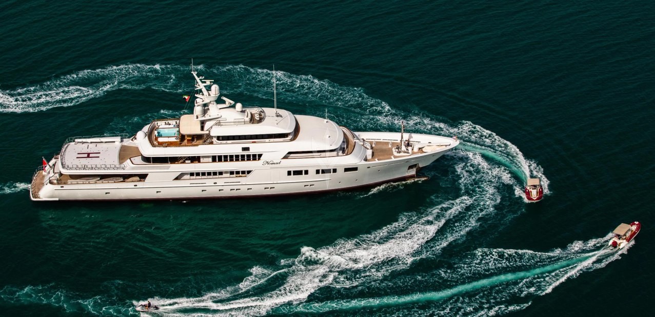 NOMAD yacht — 69.49m Oceanfast motor yacht