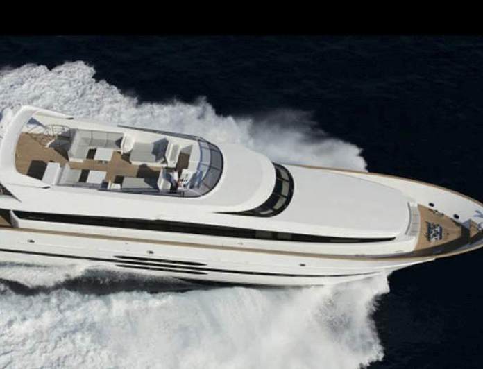 AMATA yacht — 32.96m Cantieri di Pisa motor yacht