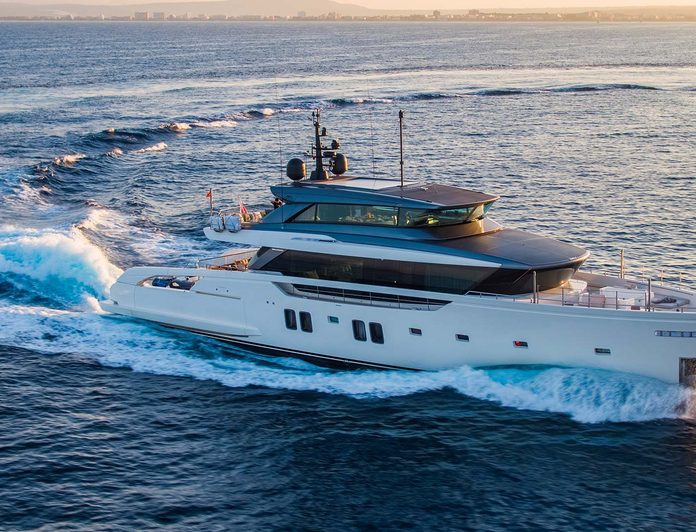 ON TIME yacht — 34.16m Sanlorenzo motor yacht