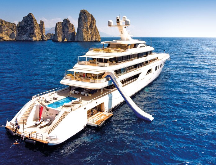 AQUARIUS yacht — 92m Feadship motor yacht