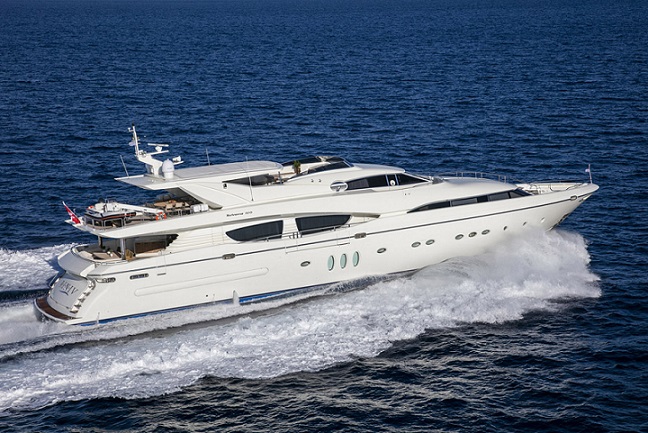RINI V yacht — 36.58m Posillipo motor yacht