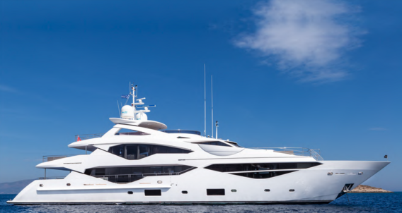 AQUA LIBRA yacht — 40.05m Sunseeker motor yacht