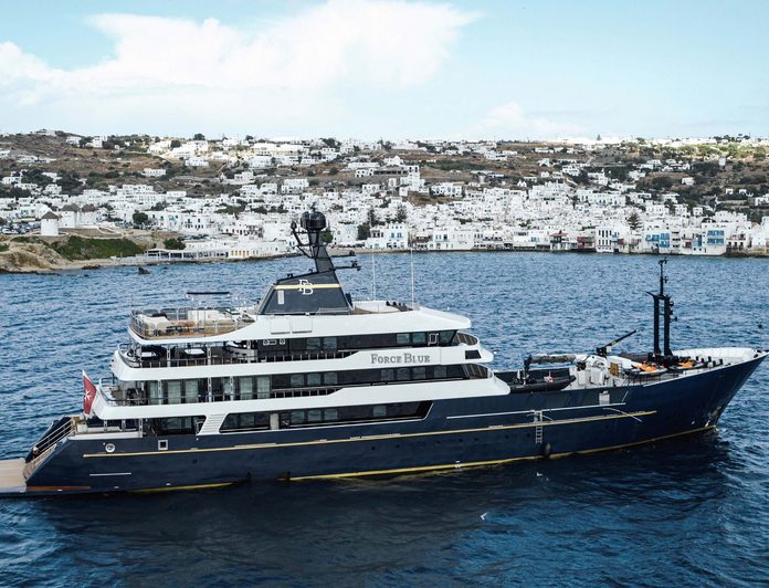FORCE BLUE yacht — 70.56m Royal Denship motor yacht