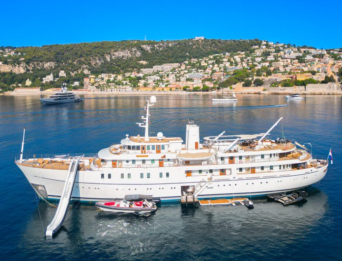 SHERAKHAN yacht — 69.65m Vuijk Scheepswerven motor yacht