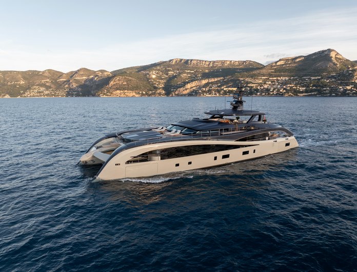 SEAWOLF X yacht — 42.83m Rossinavi motor yacht