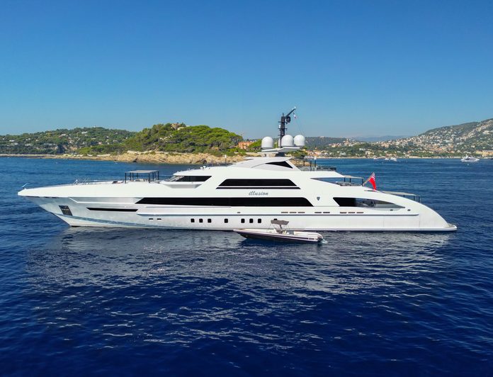 ILLUSION yacht — 65m Heesen motor yacht