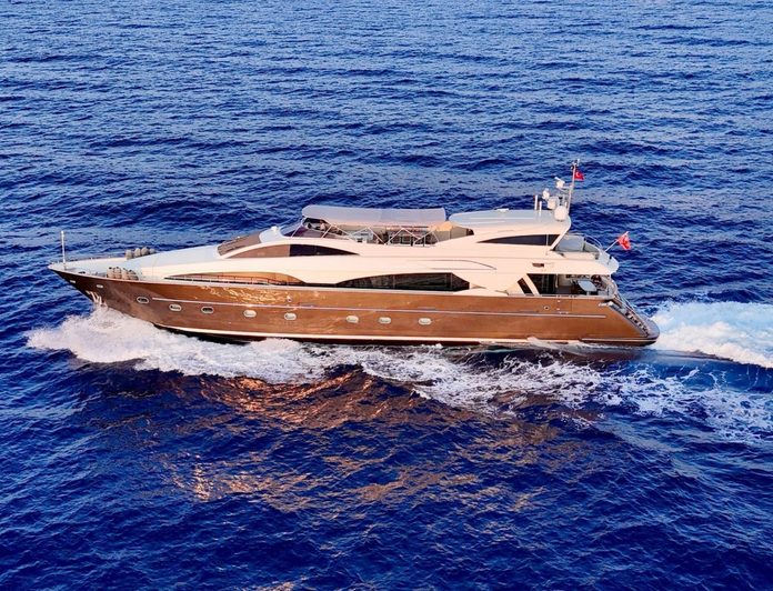 MY OZGN yacht — 35.4m Riva motor yacht