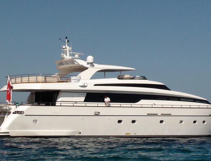 KATERINA P yacht — 35m Sanlorenzo motor yacht