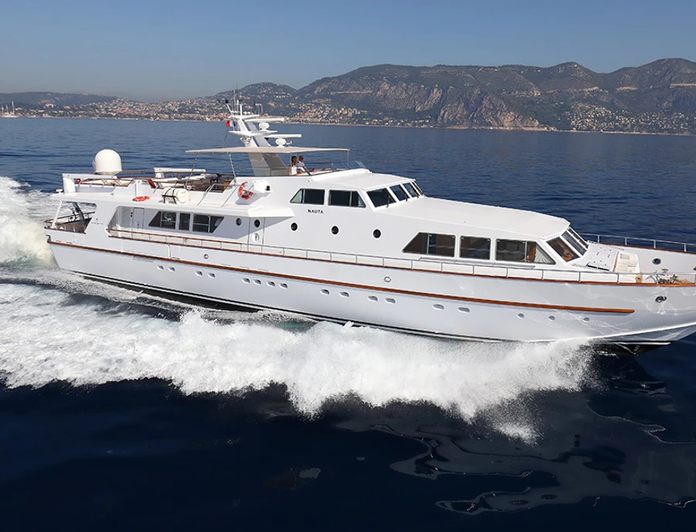 NAUTA TEASER yacht — 33m Baglietto motor yacht