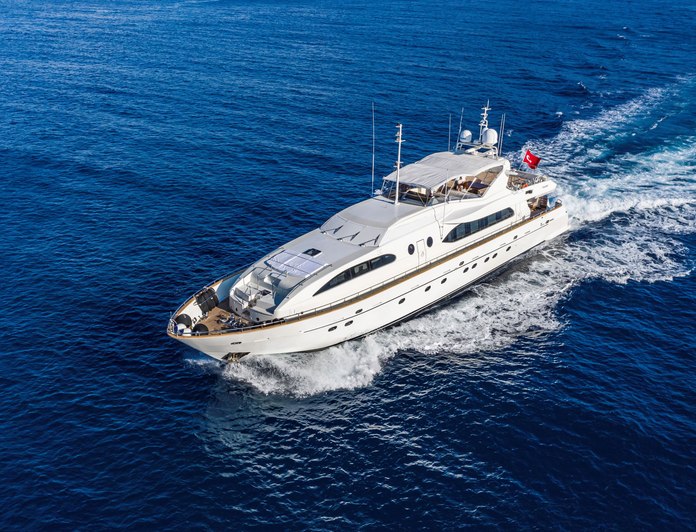 SANREF yacht — 35m Falcon Yachts motor yacht