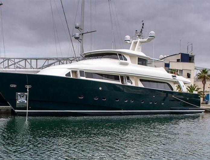 GIHRAMAR yacht — 30.95m Custom Line motor yacht