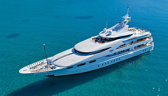 CAPRI I yacht — 58.6m Lurssen motor yacht