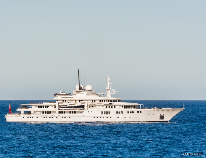 TATOOSH yacht — 92.35m Nobiskrug motor yacht