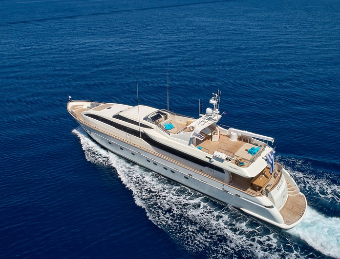SANSARA yacht — 35.5m Falcon Yachts motor yacht