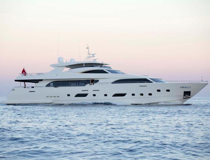 PANFELISS yacht — 37.49m Mengi Yay motor yacht