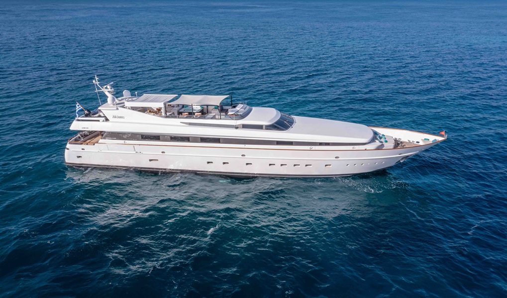MOBIUS yacht — 38m Cantieri di Pisa motor yacht