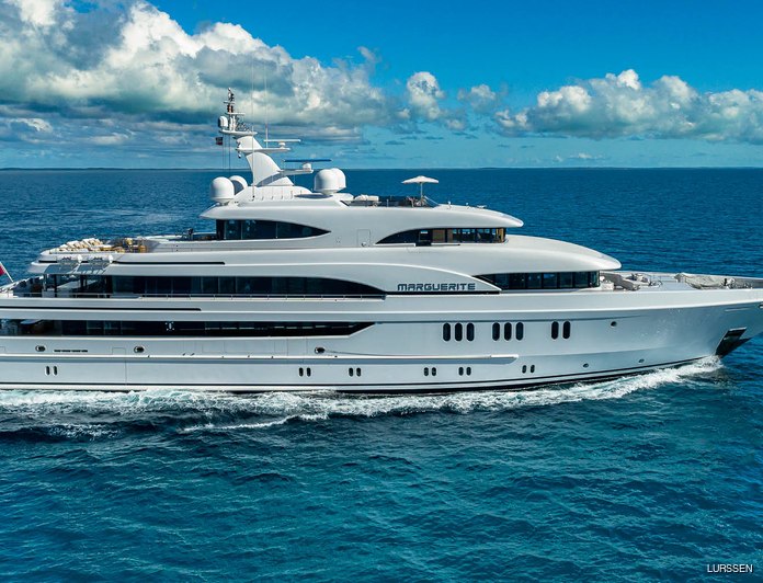 MARGUERITE yacht — 61m Lurssen motor yacht