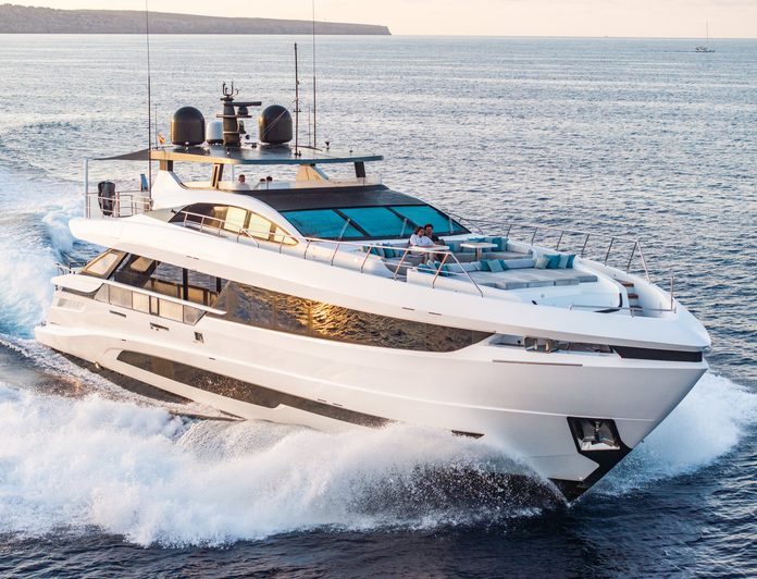 C2 yacht — 33.3m Mangusta motor yacht